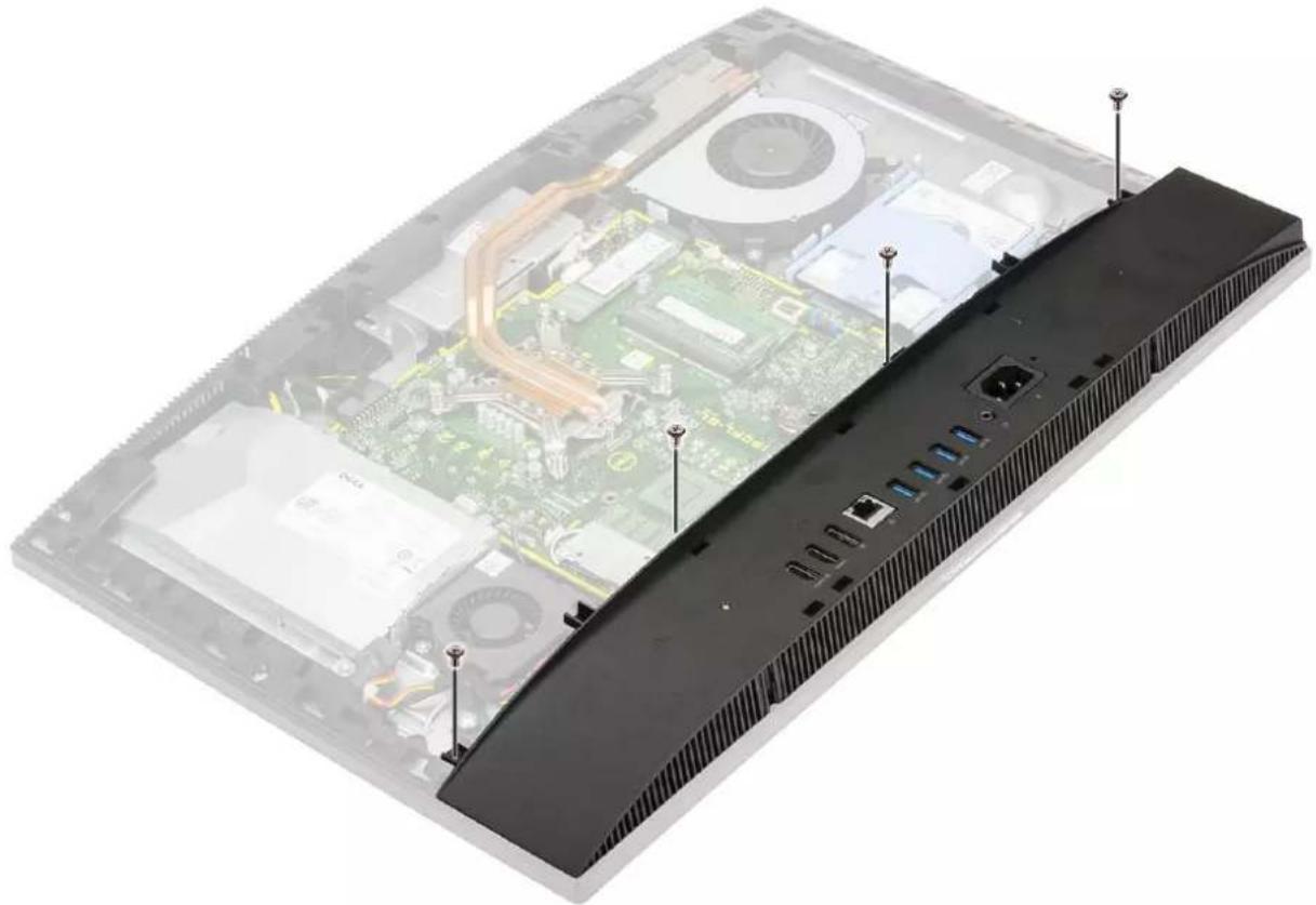 DELL OptiPlex 7470 - Installing the base cover - 2