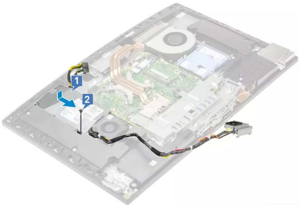 DELL OptiPlex 7470 - Installing the power supply unit -PSU - 1