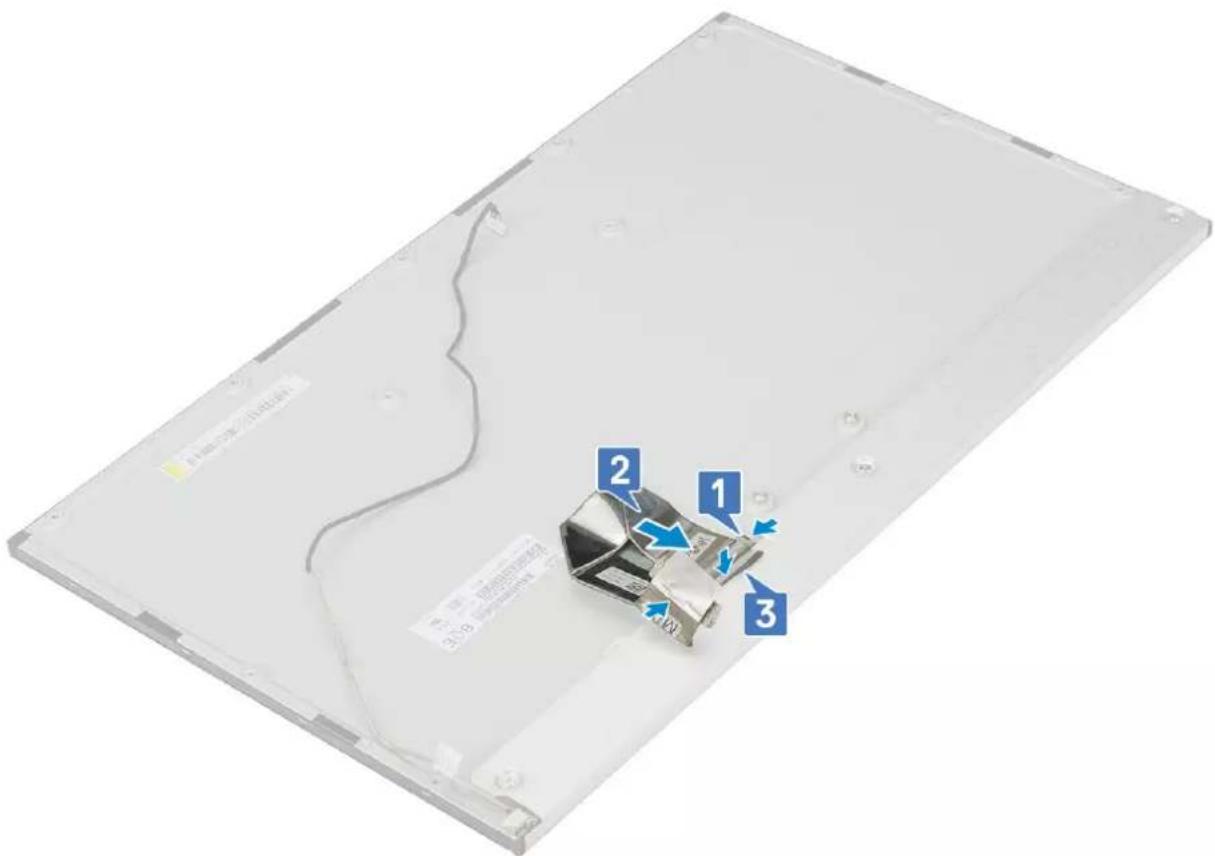 DELL OptiPlex 7470 - Installing the display cable - 1
