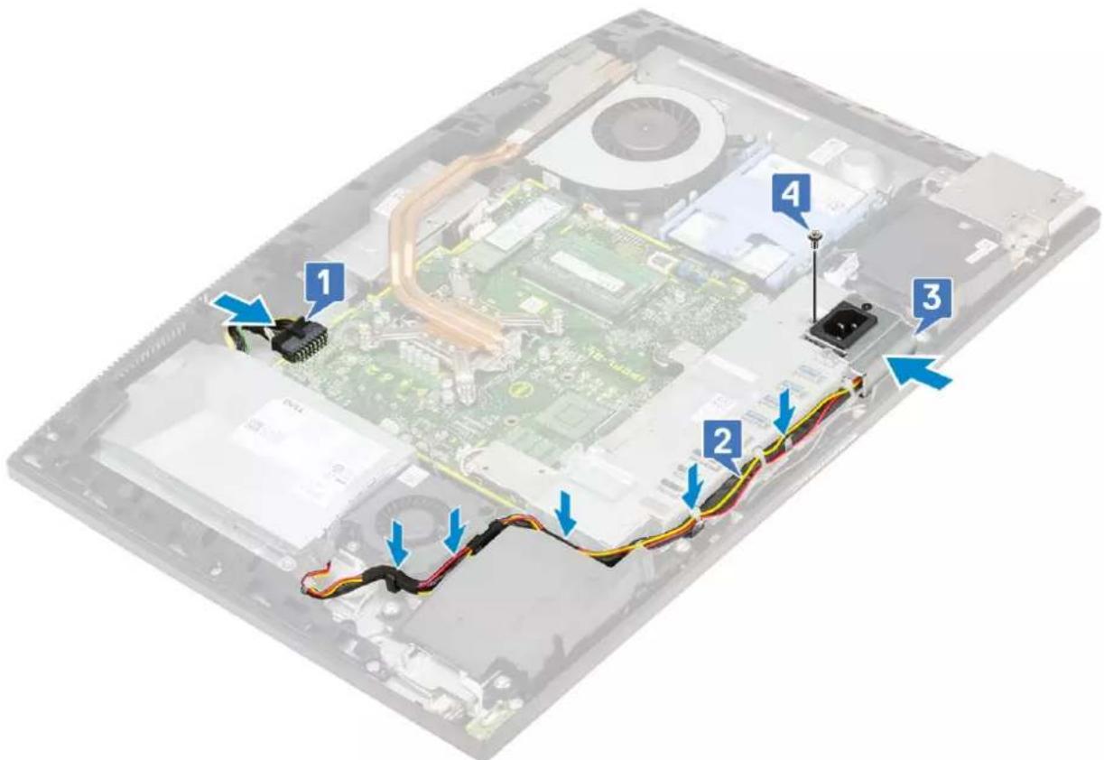 DELL OptiPlex 7470 - Installing the power supply unit -PSU - 2