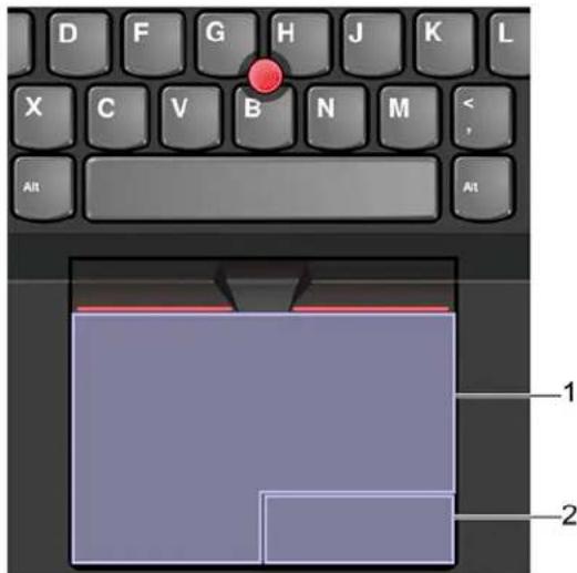 LENOVO Thinkpad P17 - Use the trackpad - 1