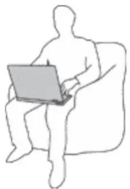 LENOVO Thinkpad P17 - Protect yourself from the heat that your computer generates. - 1