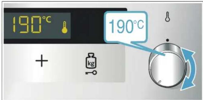 CONSTRUCTA CF6M77050 - Heizart und Temperatur einstellen - 2