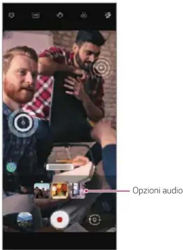 Opzioni audio