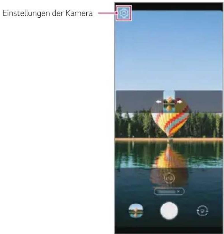 Einstellungen der Kamera