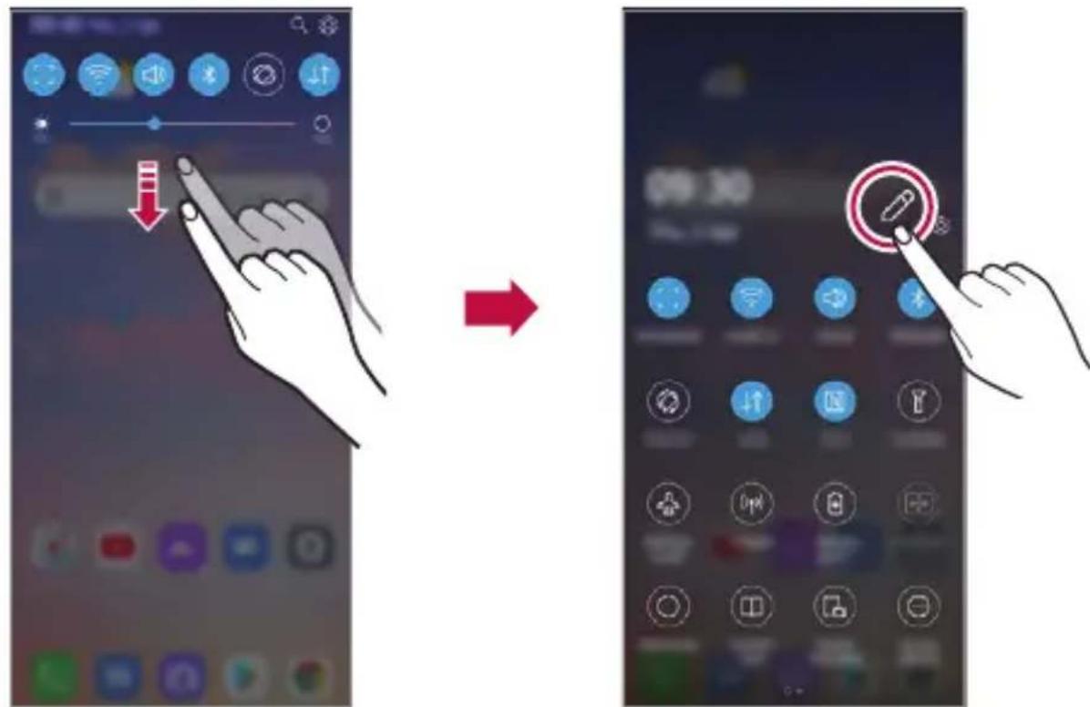 LG Velvet - Notificatiescherm - 1