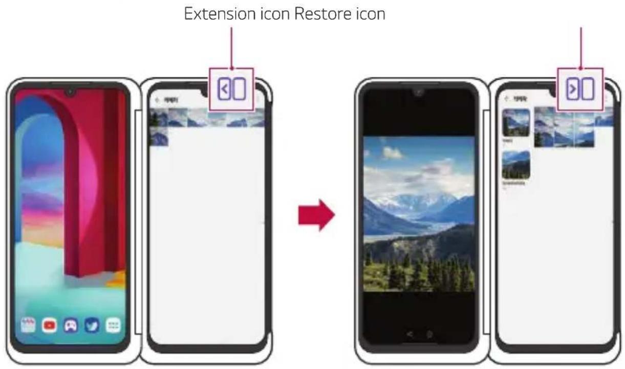 Extension icon Restore icon