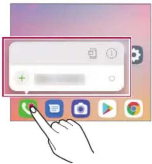 LG Velvet - Scorciatoie applicazioni - 1