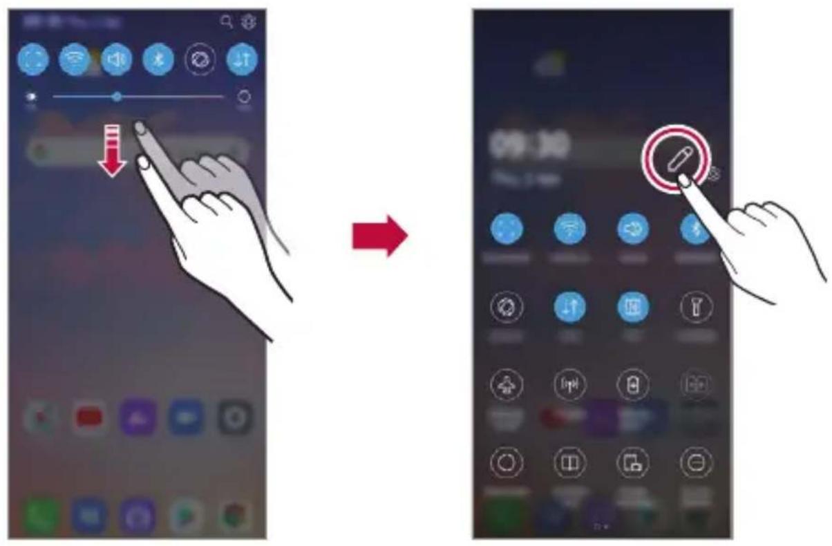 LG Velvet - Pannello notifiche - 1
