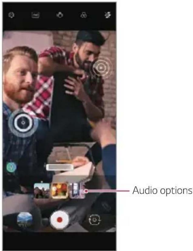 Audio options