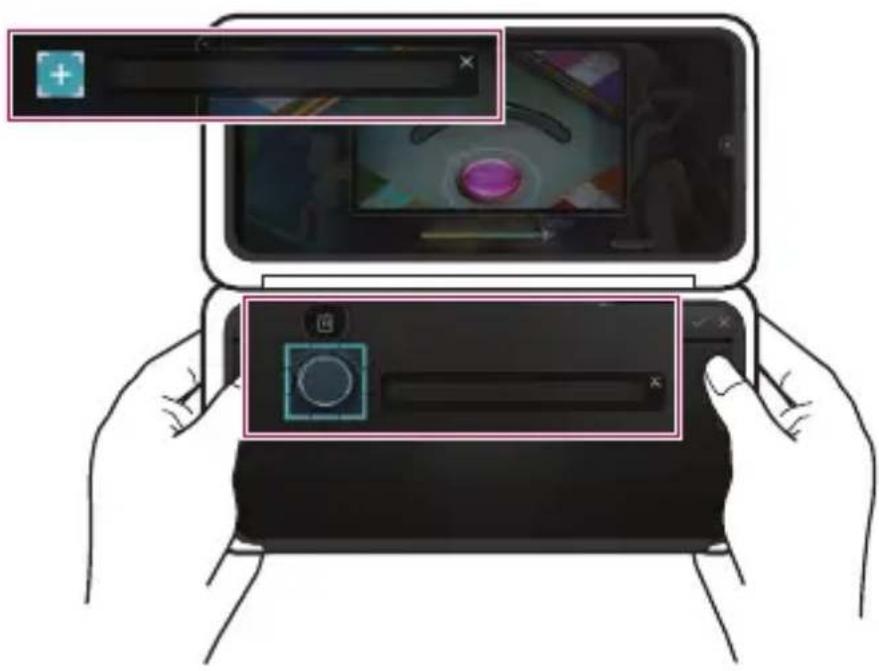LG Velvet - Nella schermata Home, toccare Launcher del Gioco e selezionare LG Game Pad 📁, quindi farlo scorrere verso l'estremità destra dello schermo. - 4