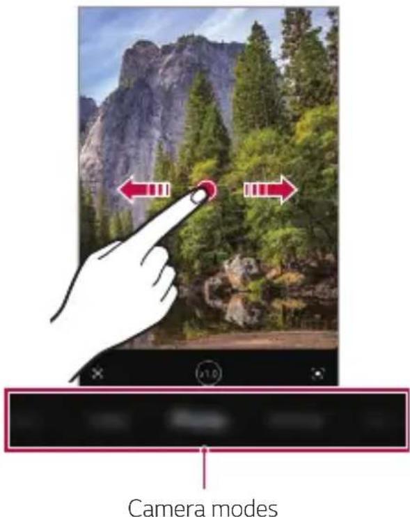Camera modes