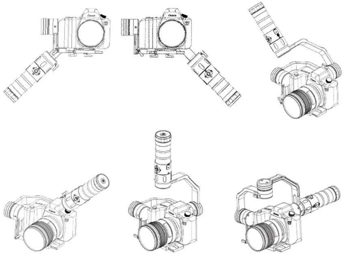 Ikan Beholder-EC1 - Gimbal working angles - 1