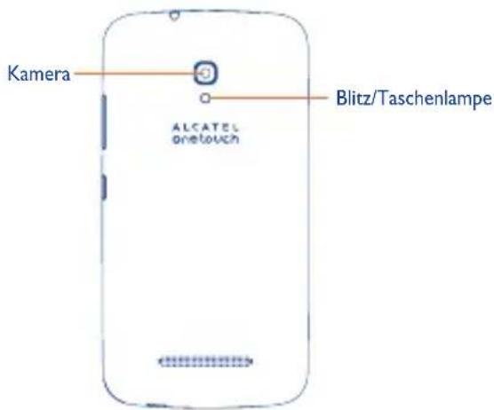 Kamera ALCATEL anetouch Blitz/Taschenlampe