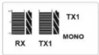 RX TX1 TX1 MONO