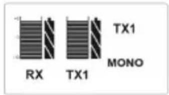 RX TX1 TX1 MONO