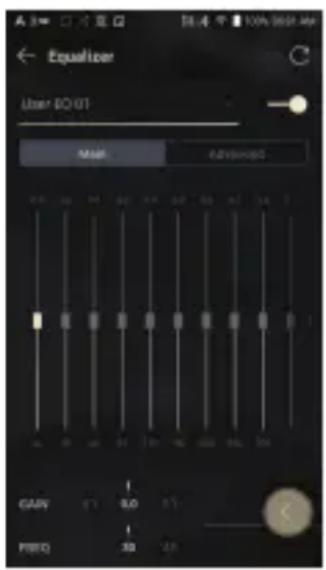 Astell&Kern KANN - Einrichtung des Equalizers - 4