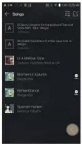 Astell&Kern KANN - Titel zu einer Wiedergabeliste hinzufügen - 1