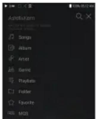 Astell&Kern KANN - Favoriten setzen - 2
