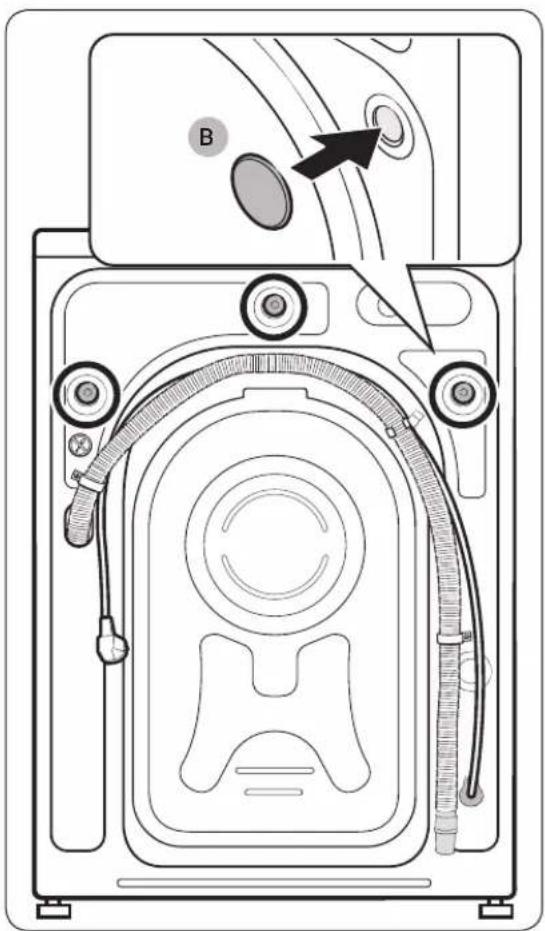 SAMSUNG WW9GT684ALE - Aufstellen des Geräts - 1