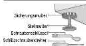 SAMSUNG WW10N64MRQW - NIVELLIEREN DER WASCHMASCHINE MIT DEN NIVELLIERFÜSSEN - 1