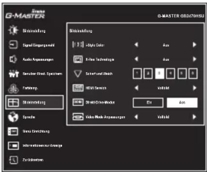 IIYAMA G-Master GB2770HSU - Farbtemp. Color Settings - 2