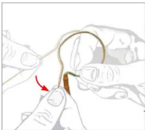 Countryman E6 - Tighten the loop - 1