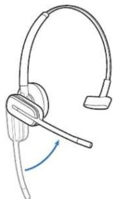 PLANTRONICS Savi W445 - Fitting the Headset with a Headband - 2