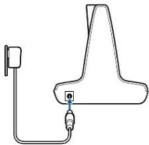 PLANTRONICS Savi W445 - Connecting the Power Supply - 1