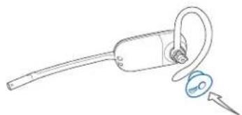 PLANTRONICS Savi W445 - Right earloop configuration - 3