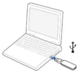PLANTRONICS Savi W445 - Connecting the USB Adapter to your PC - 1