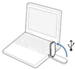 PLANTRONICS Savi W445 - Connecting the USB Adapter to your PC - 2