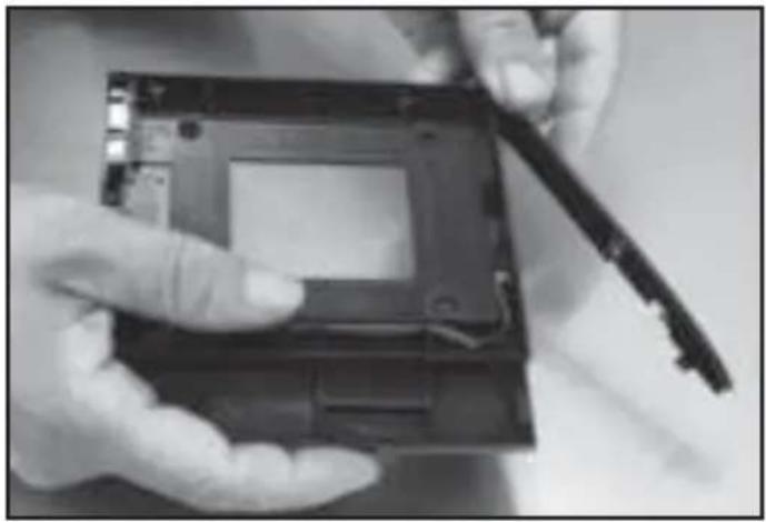 SILVERSTONE TS06 - Installation procedure for Toshiba notebook: - 1