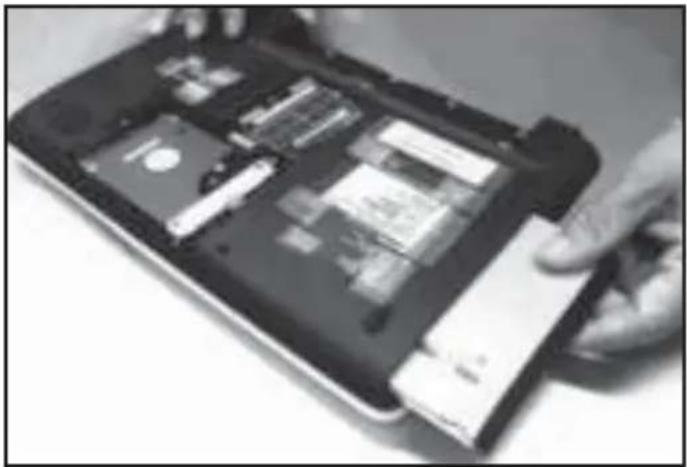 SILVERSTONE TS06 - Installation procedure for Toshiba notebook: - 1