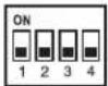 SHURE Microflex MX393 - Mute Button Configuration - 1