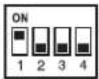 SHURE Microflex MX393 - Mute Button Configuration - 3