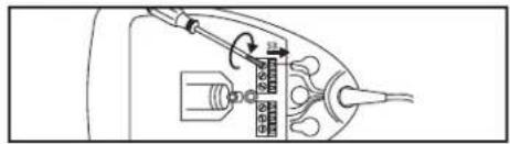 SHURE Microflex MX393 - Réacheminement du câble pour la sortie par le dessous (MX392 uniquement) - 1