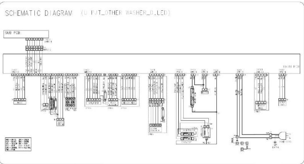 SAMSUNG WW70TA026AE - 5-2. SCHALTPLAN (LED) - 2