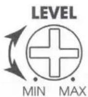 JBL Apex PA1254 - Setting the input level - 1