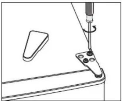 ETNA VV2143WIT - Changing the side on which the door opens - 3