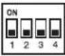 SHURE MX418DS - Configuration du bouton de coupure du son - 1