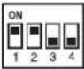 SHURE MX418DS - Configuración del botón de silenciamiento - 4