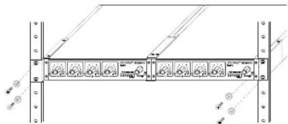 SHURE SCM410 - MONTAGE ZWEIER MISCHER (VOLL-RACK) - 3