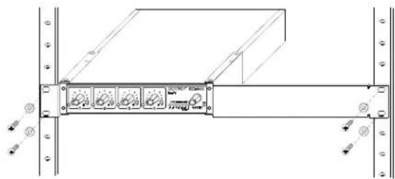 SHURE SCM410 - MONTAGE ZWEIER MISCHER (VOLL-RACK) - 1