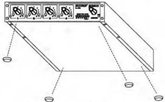 SHURE SCM410 - TISCHPLATTEN-MONTAGE - 1