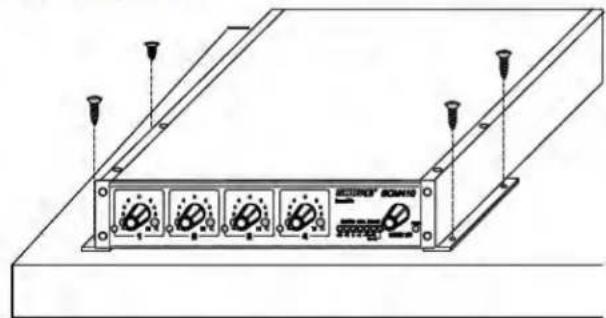 SHURE SCM410 - INSTALLAZIONE DI UN MIXER SINGOLO (SEMIRACK) - 8