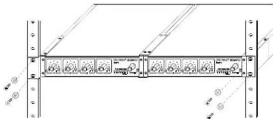 SHURE SCM410 - INSTALLAZIONE DI UN MIXER SINGOLO (SEMIRACK) - 5