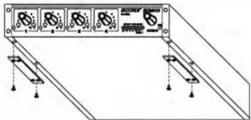 SHURE SCM410 - INSTALACIÓN DE DOS CONSOLAS MEZCLADORAS (UNA POSICIÓN DE BASTIDOR): - 4
