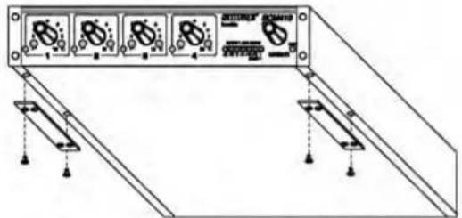 SHURE SCM410 - OBENLIEGENDER EINBAU - 1