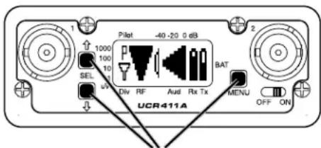 Lectrosonics UCR411A - Finding Clear Frequencies - 2